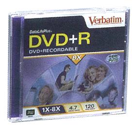 Verbatim DVD-R Pack of 3 Digital Movie Stylish
